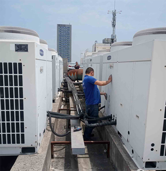 甘德中央空调制热和不制冷系统维修方法